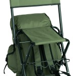 Jaxon small folding chair/w rucksack 35x31x43/80cm 2,7kg 19mm horgászszék
