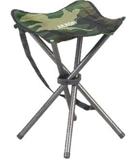 Jaxon small folding chair 33x33x42cm 0,9kg 19mm horgászszék