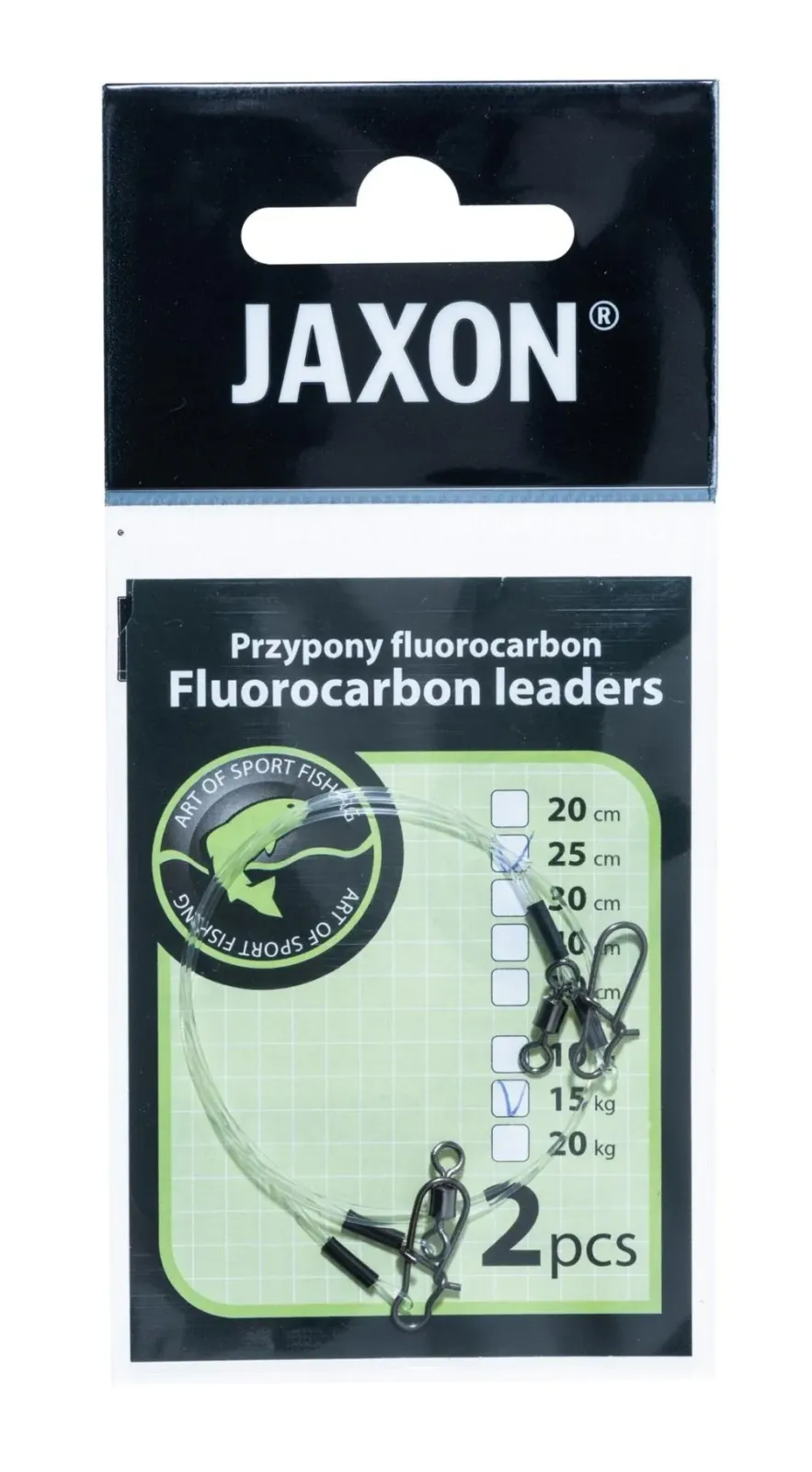 Jaxon fluorocarbon leader 10kg 30cm drótelőke - Image 2