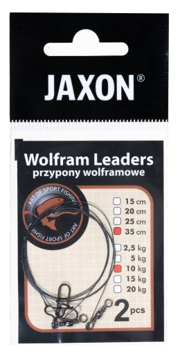 Jaxon wolfram leader 10kg 35cm drótelőke