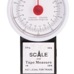 Jaxon fishing scale + measure 22kg 100cm horgászmérleg