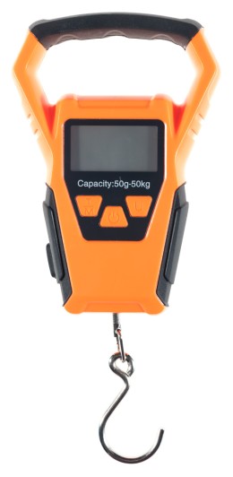 Jaxon electronic fishing scale + measure 50kg 2xaaa - 1,5v included