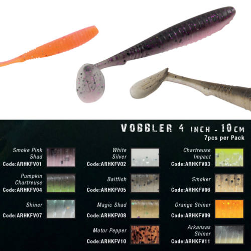 Vobbler 10 cm (pumpkin/chartreuse)