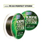 Aspp24 asso pe8x perfect storm 150m 0,24mm 18,50kg fonott zsinór