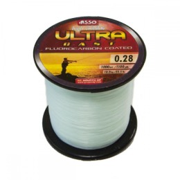 Asuw1328 asso ultra cast 1000m 0,28 f fluorocarbon zsinór