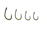 Avid carp hooks - long shank barbless size 4