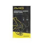 Avid carp hooks - wide barbless size 4