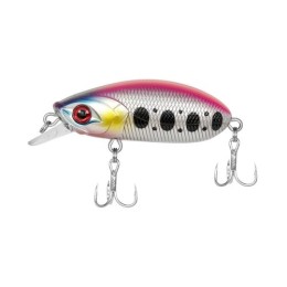 Carp Zoom PZ Beetle wobbler, 5 cm, 7,8 g, rózsaszín, fehér, fekete, úszó