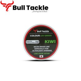 Bull Tackle - Kiwi pergető fonott zsinór UV zöld 150 m - 0.08 mm
