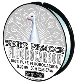 Balsax white peacock 0,22mm/50m fluorcarbon zsinór