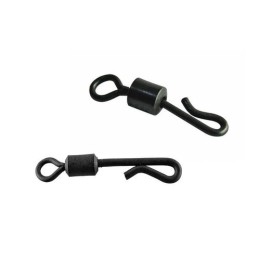 Carp Zoom CZ Bojlis gyorskapocs, #4, matt fekete, 10 db