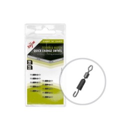 Carp Zoom CZ Feeder és match gyorskapocs, #10, 10 db