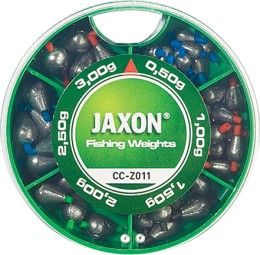 Jaxon lead sets 42g 0,5/1/1,5/2/2,5/3g ólomkészlet