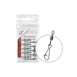 Carp Zoom CZ Forgó horgoskapoccsal, #8, 10 db