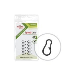 Carp Zoom CZ Gyorskapocs szerelékkészítéshez, S (8,6x4,2), 20 db