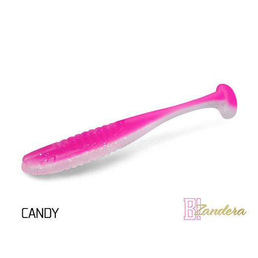 Delphin ZANDERA UVs 5db gumihal 10cm CANDY