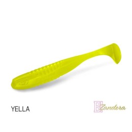 Delphin ZANDERA UVs 5db 10cm YELLA gumihal
