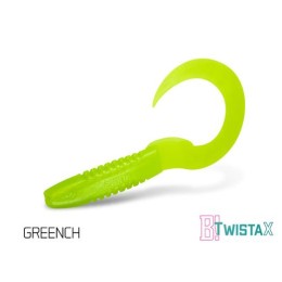 Delphin TwistaX Eeltail UVs 6x 5db 6cm GREENCH Duopack box