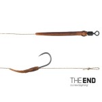 Delphin THE END Skin rig kötött horog 2db 20cm 25lbs 08