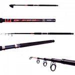 Eurostar d-max fuegos tele 100g, 300 cm teleszkópos horgászbot