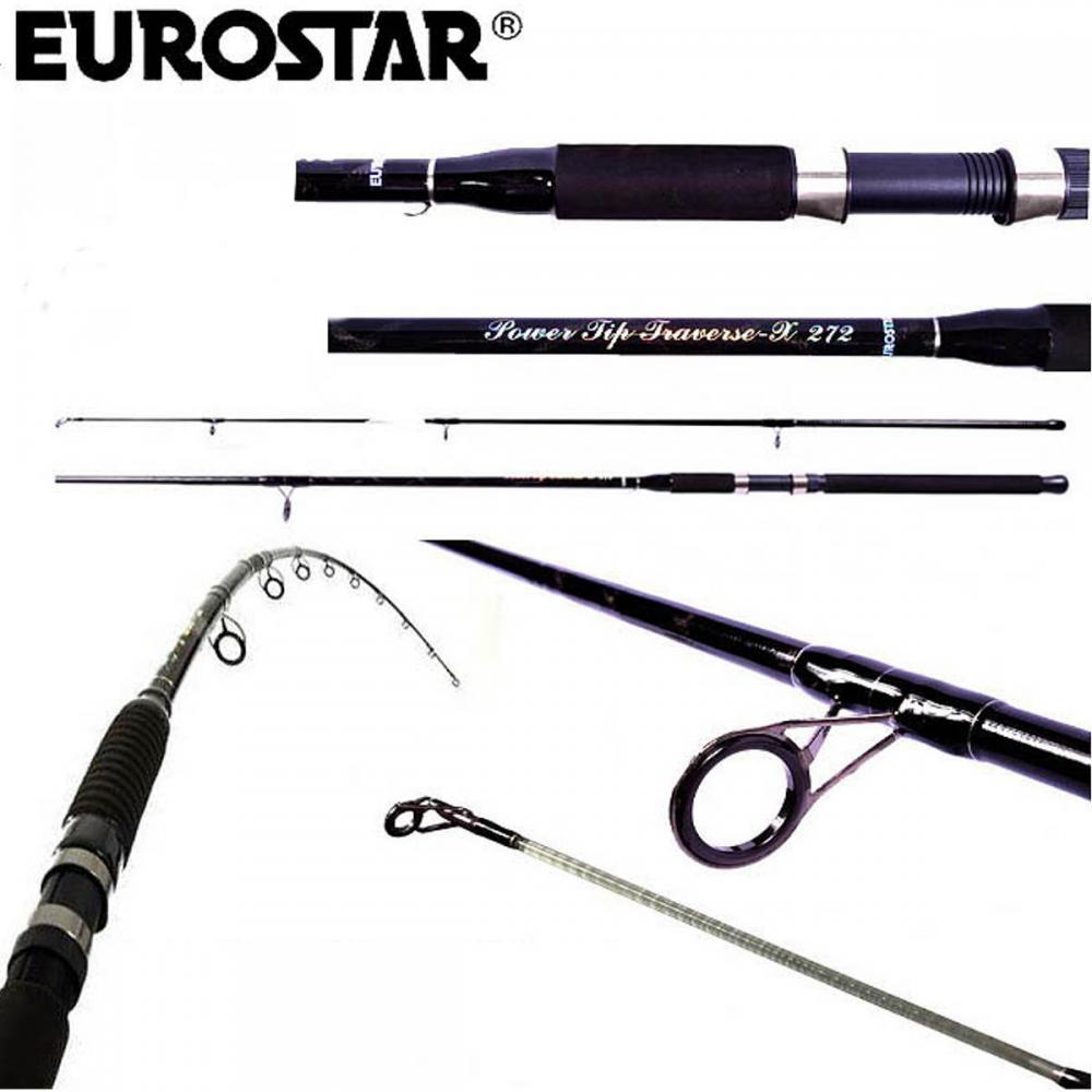 Eurostar pow tip traverse-x b100-400 300 cm harcsázó és tengeri horgászbot