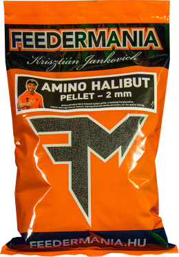 Feedermánia pellet, amino halibut, 2mm etető pellet