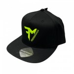 Feedermania black snapback fluo green new 2024