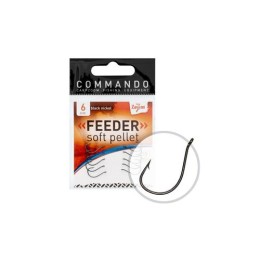 Carp Zoom CZ Feeder horog puha pellethez, #6, 10 db