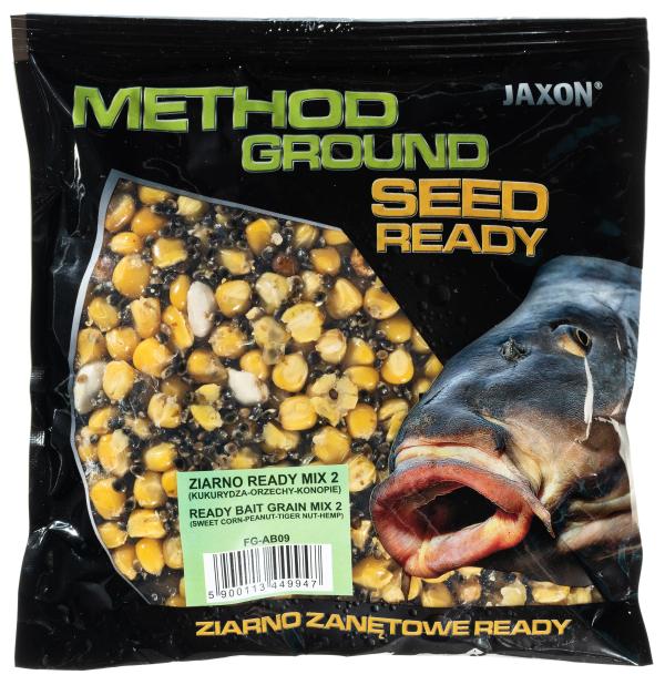 Jaxon seed - mix 2 kukorica-tigrismogyoró-kender 500g