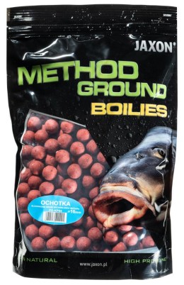 Jaxon method ground boilies bloodworm (szúnyoglárva) 1kg 16mm etető bojli