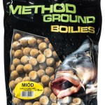 Jaxon method ground boilies honey (méz) 1kg 16mm etető bojli