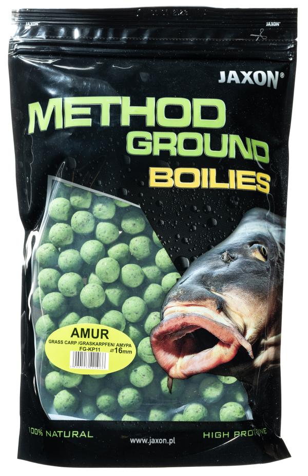 Jaxon method ground boilies grass carp (amúr) 1kg 16mm etető bojli