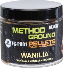 Jaxon method ground hook pellets vanilla (vanília) 100g 8mm