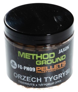 Jaxon method ground hook pellets tigernuts (tigrismogyoró) 100g 8mm