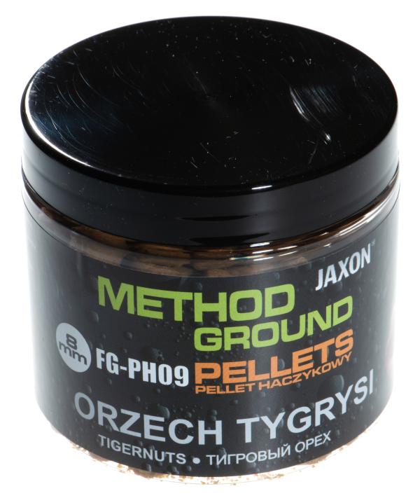 Jaxon method ground hook pellets tigernuts (tigrismogyoró) 100g 8mm