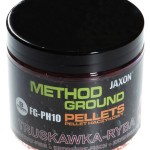 Jaxon method ground hook pellets strawberry-fish (eper-hal) 100g 8mm