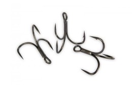 Fox rage predator x-strong powerpoint semi-barbed trebles size 4 x 8 hármas horog