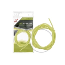 Carp Zoom CZ Flexi szilikon cső, o 1,0/2,0 mm - 1 m, zöld