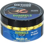 Jaxon dumbels pop-up method feeder vanilla (vanília) 30g 8/10mm