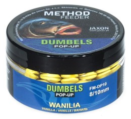 Jaxon dumbels pop-up method feeder vanilla (vanília) 30g 8/10mm