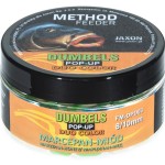 Jaxon dumbels duo color pop-up method feeder marzipan/honey (marcipán-méz) 30g 8/10mm