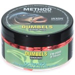 Jaxon dumbels sinking method feeder bloodworm (szúnyoglárva) 50g 8/10mm wafter