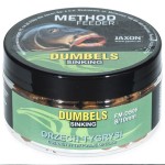 Jaxon dumbels sinking method feeder tigrismogyoró 50g 8/10mm wafter
