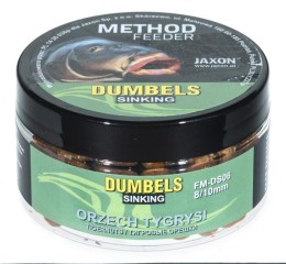 Jaxon dumbels sinking method feeder tigrismogyoró 50g 8/10mm wafter