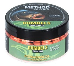 Jaxon dumbels sinking method feeder narancs 50g 8/10mm wafter