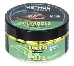 Jaxon dumbels sinking method feeder vanília 50g 8/10mm wafter