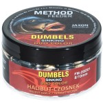 Jaxon dumbels duo color sinking method feeder halibut/fokhagyma 50g 8/10mm wafter