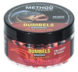 Jaxon dumbels duo color sinking method feeder eper/halibut 50g 8/10mm wafter