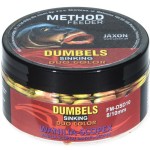 Jaxon dumbels duo color sinking method feeder vanília/scopex 50g 8/10mm wafter