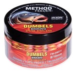 Jaxon dumbels duo color sinking method feeder pineapple/tutti-frutti/strawberry (ananász-tutti-frutti-eper) 8/10mm